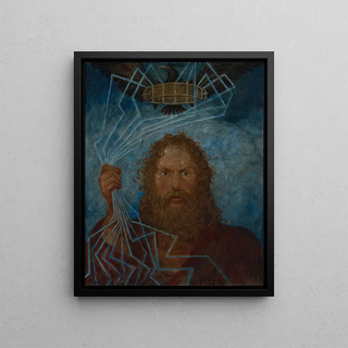 Hans Thoma - Jupiter Donar.webp