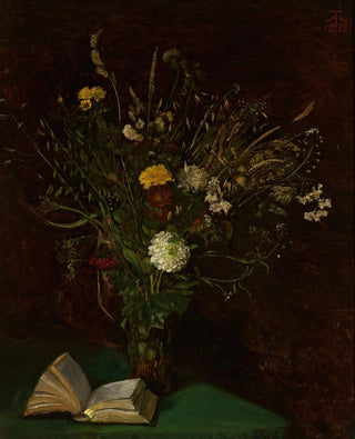 Hans Thoma - Vase with flowers.webp