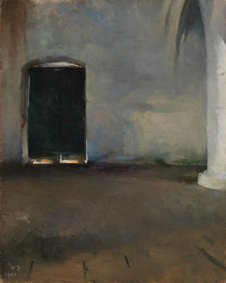 Helene Schjerfbeck - The Door.webp
