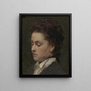 Henri FantinLatour - Victoria Dubourg wife of the Artist.webp