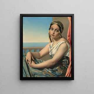 Henri Lehmann - Woman of the Orient.webp