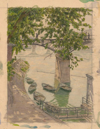 Henri Rivire - Paris Quai de Seine.webp