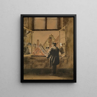 Henri de Braekeleer - Man at the Window.webp