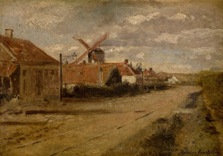 Henri de Braekeleer - The Mill at Kiel.webp