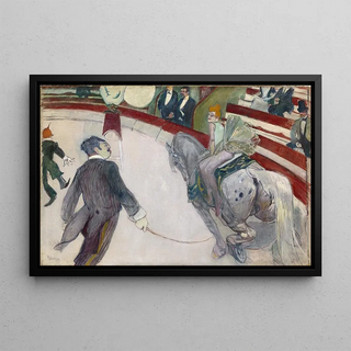Henri de ToulouseLautrec - Equestrienne At the Cirque Fernando.webp