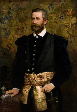 Henryk Siemiradzki - Portrait of Ludwik Wodzicki 18341894 Marhal of the Galician Seym.webp