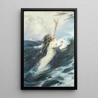 Herbert James Draper - Flying Fish.webp