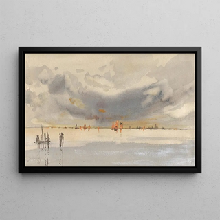 Hercules Brabazon Brabazon - Evening on the Lagoon Venice.webp