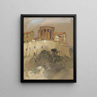 Hercules Brabazon Brabazon - Temple of Vesta at Tivoli.webp