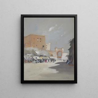 Hercules Brabazon Brabazon - Village on the Red Sea.webp