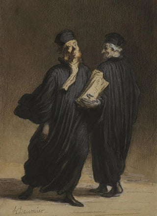 Honor Daumier - Les Avocats.webp