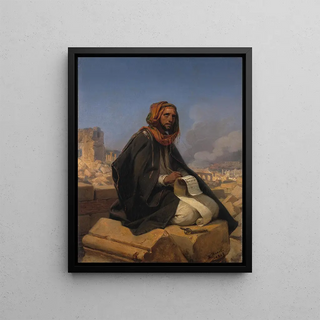 Horace Vernet - Jeremiah on the ruins of Jerusalem.webp
