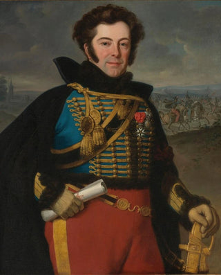 Horace Vernet - Portrait Of Colonel AugusteFredericBonAmour Marquis De Talhout.webp