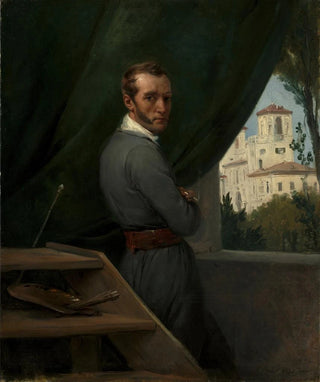 Horace Vernet - SelfPortrait in Rome.webp