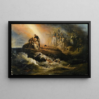 Horace Vernet - The Tomb Of Napoleon In SainteHelene Or The Apotheosis Of Napoleon.webp