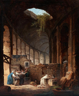 Hubert Robert - Hermit in the Colosseum.webp