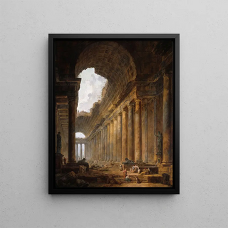 Hubert Robert - The Old Temple.webp