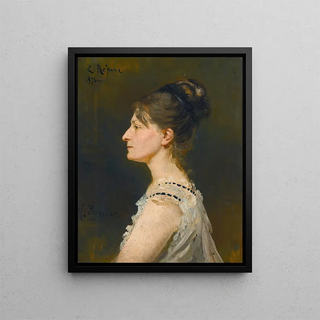Ilya Efimovich Repin - Portrait Of A Lady Said To Be Maria Grigorievna Ge 18541932.webp