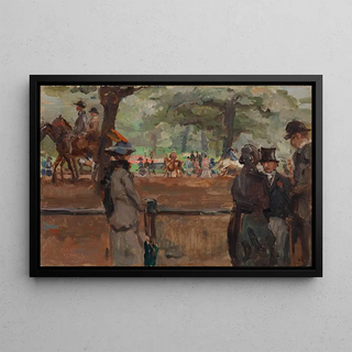 Isaac Israls - A busy day at Rotten Row Hyde Park London.webp