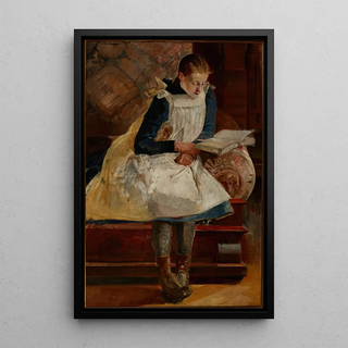 Jacek Malczewski - Portrait of Artists Daughter Julia.webp