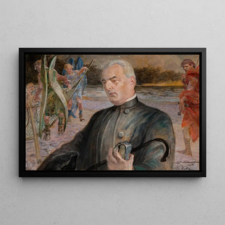 Jacek Malczewski - Portrait of the Reverend Jan Jasiak.webp