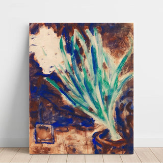 Jacinthe blanche - Christian Rohlfs | Reproduction Tableau Décoration murale affiche copie