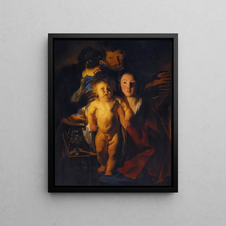 Jacob Jordaens - The Holy Family by Candlelight.webp
