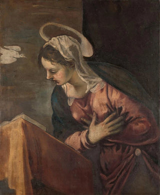 Jacopo Tintoretto - Virgin from the Annunciation to the Virgin.webp