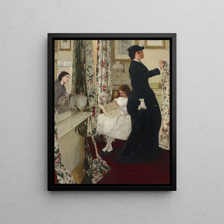 James Abbott McNeill Whistler - Harmony in Green and Rose The Music Room.webp