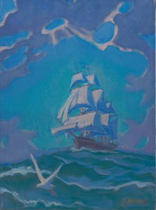 James C Kulhanek - Under Full Sail.webp