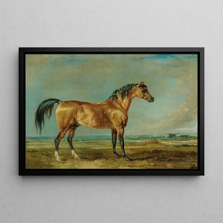 James Ward - The Marquess Of Londonderrys Arabian Stallion In A Landscape.webp