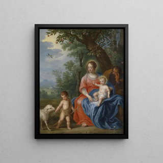 Jan Brueghel the Younger - De Heilige Familie Met Johannes.webp