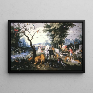 Jan Brueghel the Younger - The animals entering Noahs Ark.webp