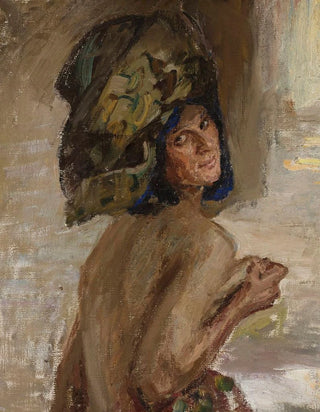 Jan Cigliski - Study of a woman for the painting East.webp