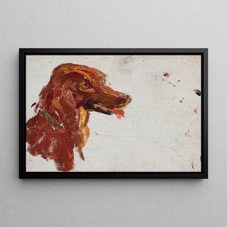 Jan Cigliski - Study of the head of the dog of Prince Golitsyn Maryino.webp