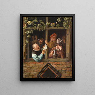 Jan Steen - Rhetoricians at a Window.webp