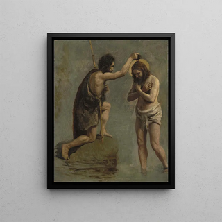 JeanBaptisteCamille Corot - Jsus et SaintJean tude pour Le baptme du Christ.webp