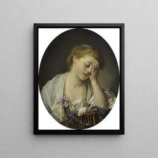 JeanBaptiste Greuze - A Girl With A Dead Canary.webp