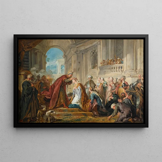 JeanFranois de Troy - The crowning of Esther.webp