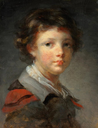 JeanHonor Fragonard - A Boy in a Redlined Cloak.webp