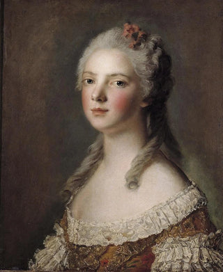 JeanMarc Nattier - Portrait Of MarieAdlade Of France Daughter Of Louis Xv Known As Madame Adlade.webp