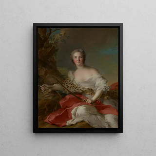 JeanMarc Nattier - Portrait of ConstanceGabrielleMagdeleine Bonnier de la Mosson as Diana.webp