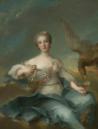 JeanMarc Nattier - The Duchesse De Chartres As Hebe.webp