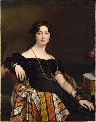 Jean Auguste Dominique Ingres - Madame JacquesLouis Leblanc Franoise Poncelle.webp