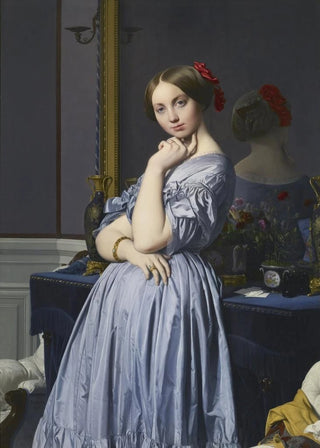 Jean Auguste Dominique Ingres - Portrait of Comtesse dHaussonville.webp
