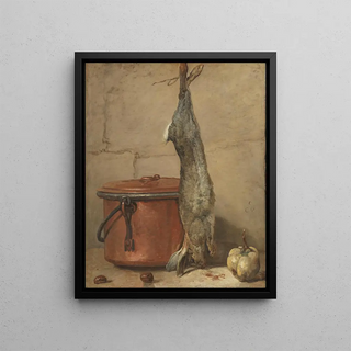 Jean Simon Chardin - Rabbit and Copper Pot.webp