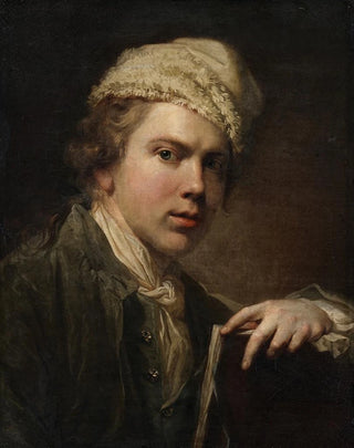 Jens Juel - Selfportrait with Portfolio.webp