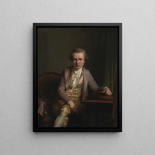 Jens Juel - The Engraver Johann Friderich Clemens at his Work Table.webp