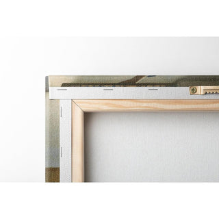 Jeune femme avec une cruche d'eau - Johannes Vermeer | Reproduction Tableau Décoration murale affiche copie