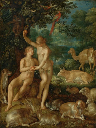 Joachim Wtewael - Adam And Eve.webp
